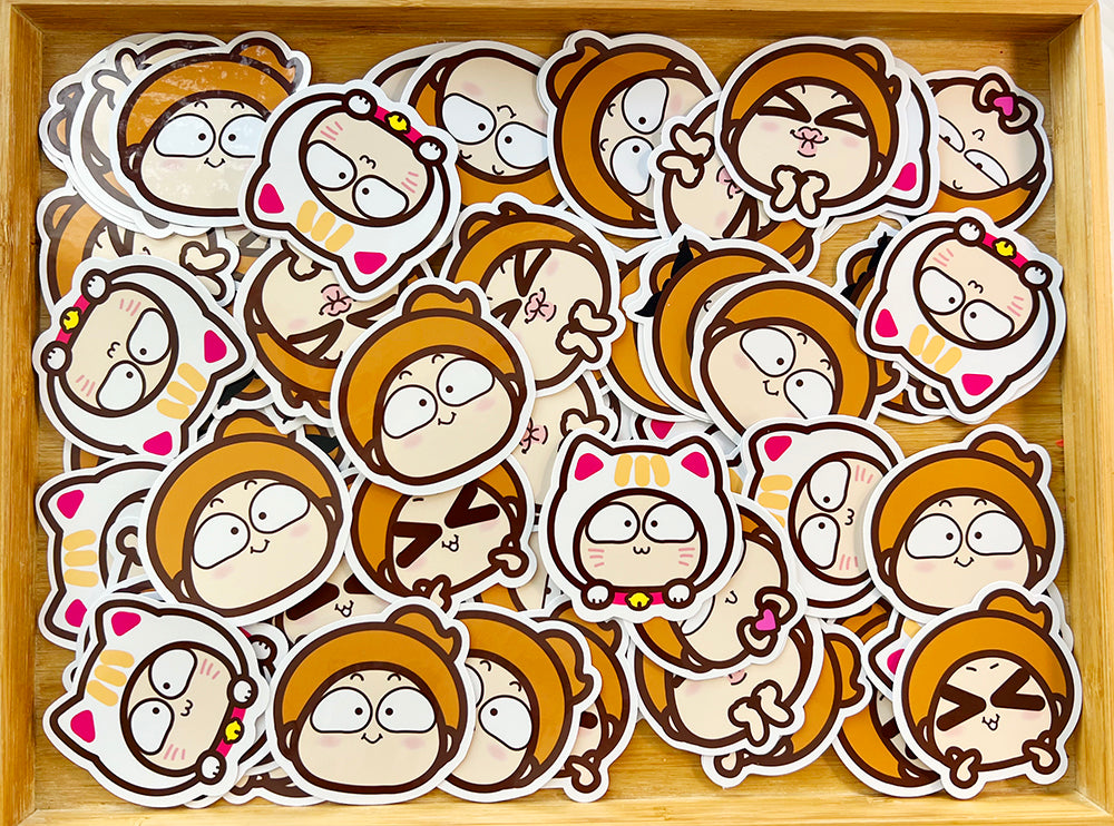 防水貼紙 set