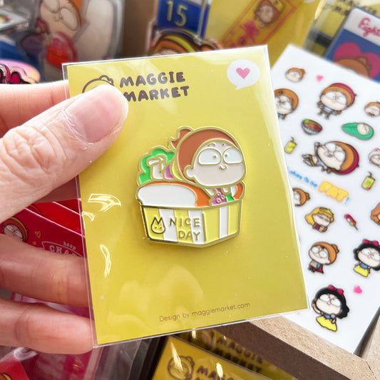 Nice Day 金屬徽章 Metal Badge