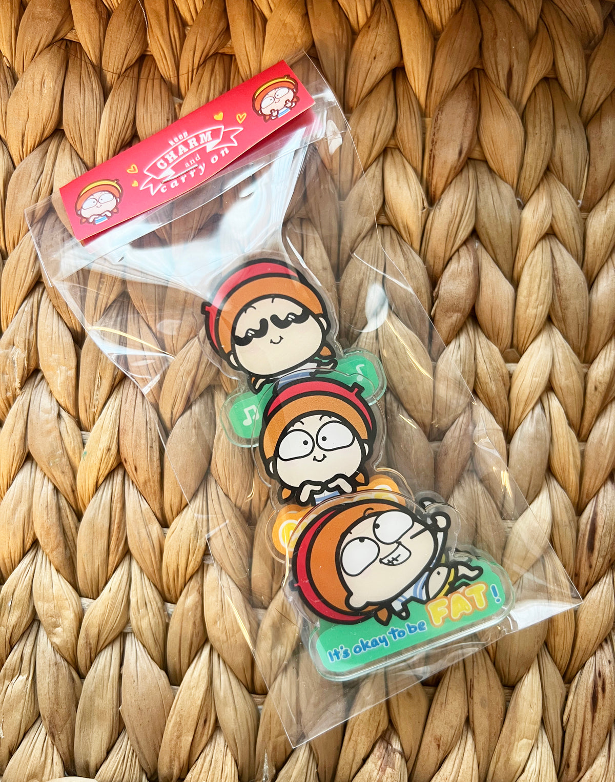 膠夾 set