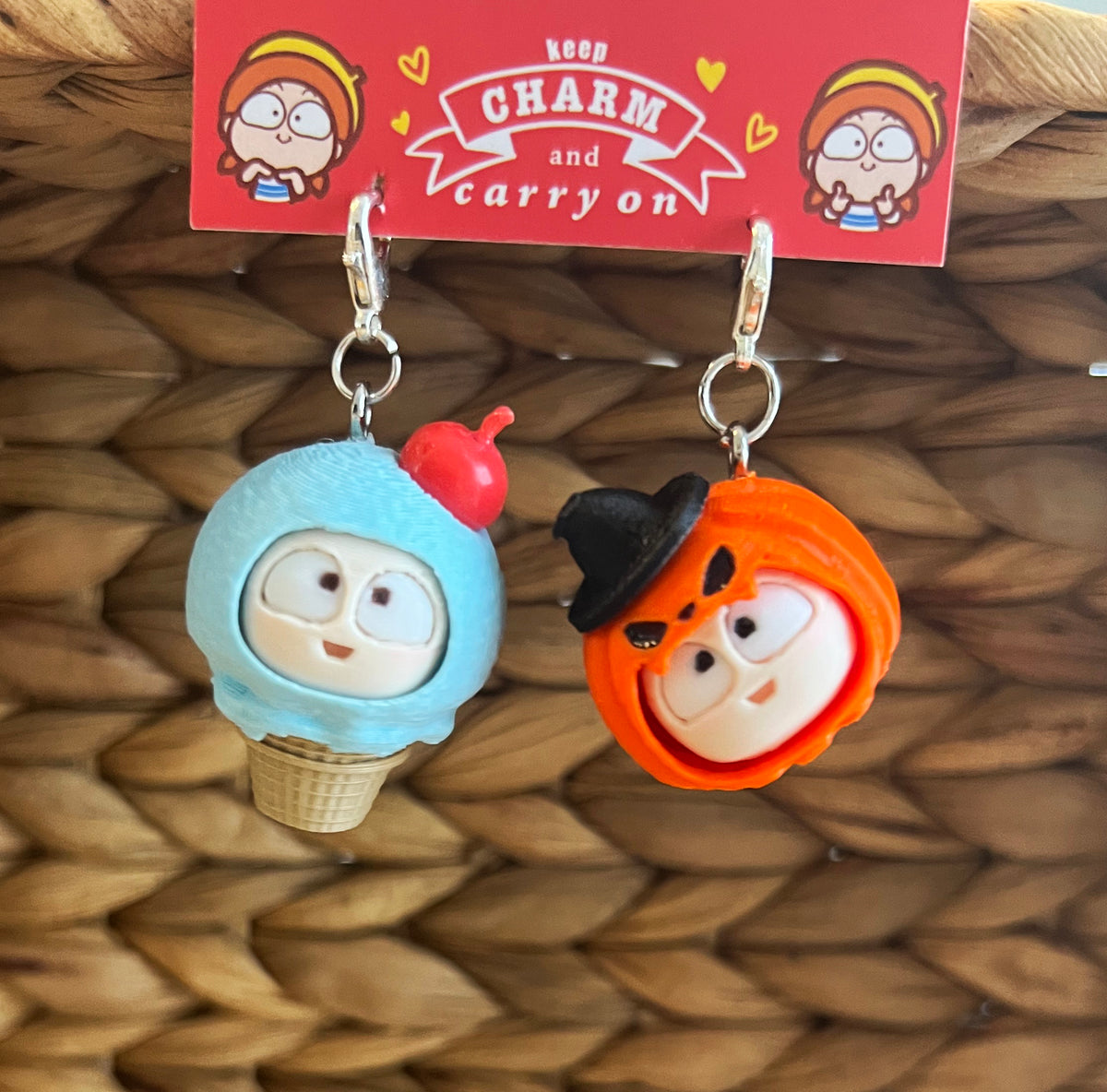 迷你吊飾 （ 1 set 2個）