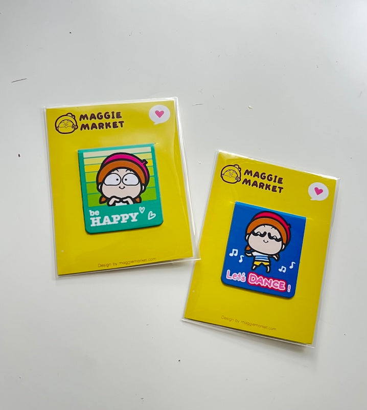 磁石書簽 (一套2款）Magnetic Bookmark