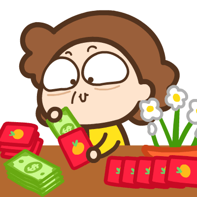 Sticker- 過年的媽媽