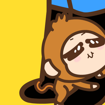 Sticker- Poor Monkey