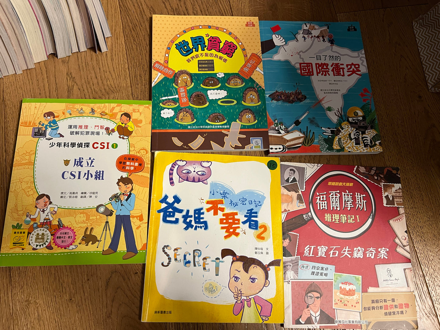 免費二手中文書 - 少年科學CSI